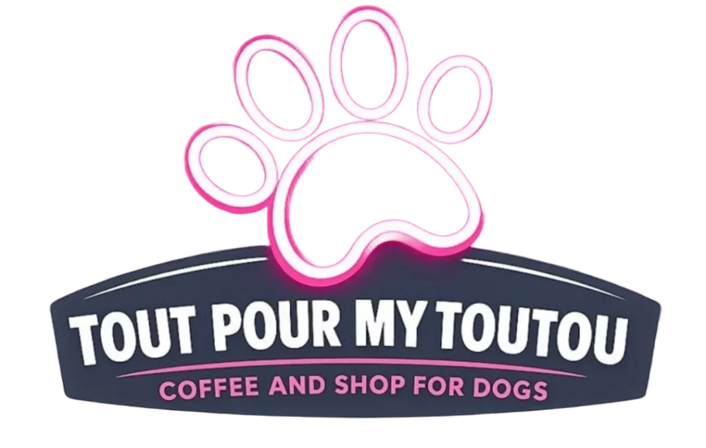 Logo boutique accessoires, jouets et jeux de fouille pour chiens à Sète dans l'hérault